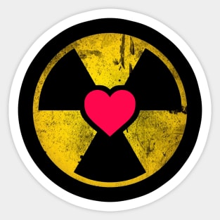 Proton Heart Sticker